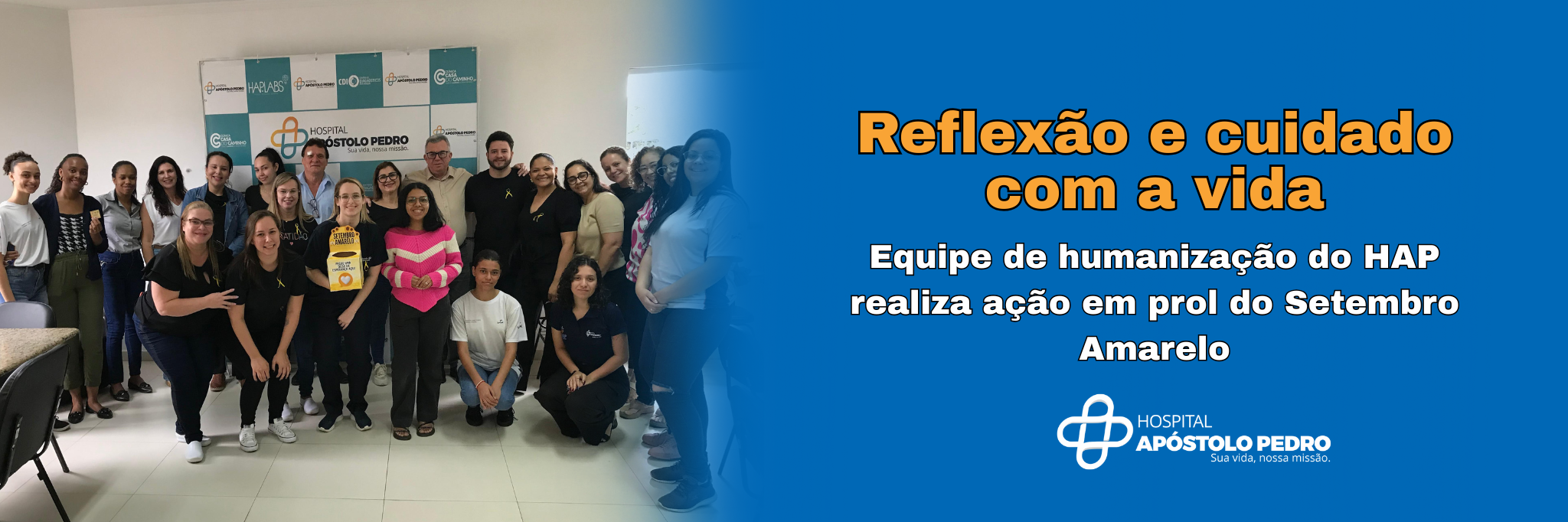 Setembro Amarelo: um convite à reflexão e ao cuidado com a vida