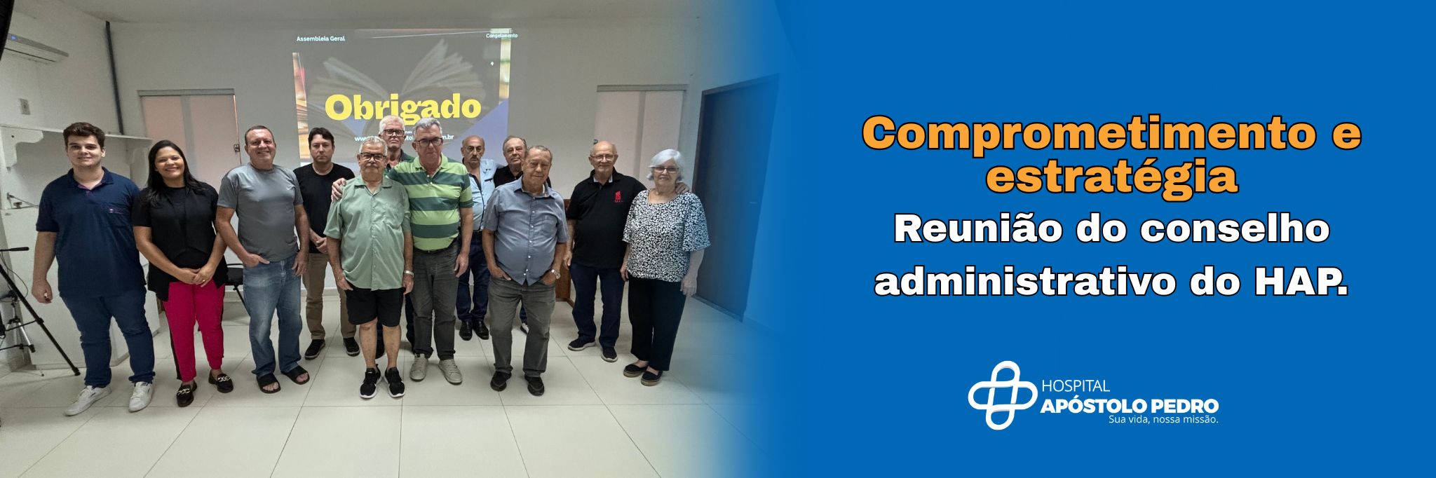 Conselho Administrativo do HAP realiza reunião preparatória para a Assembleia Geral Ordinária de 11 de dezembro