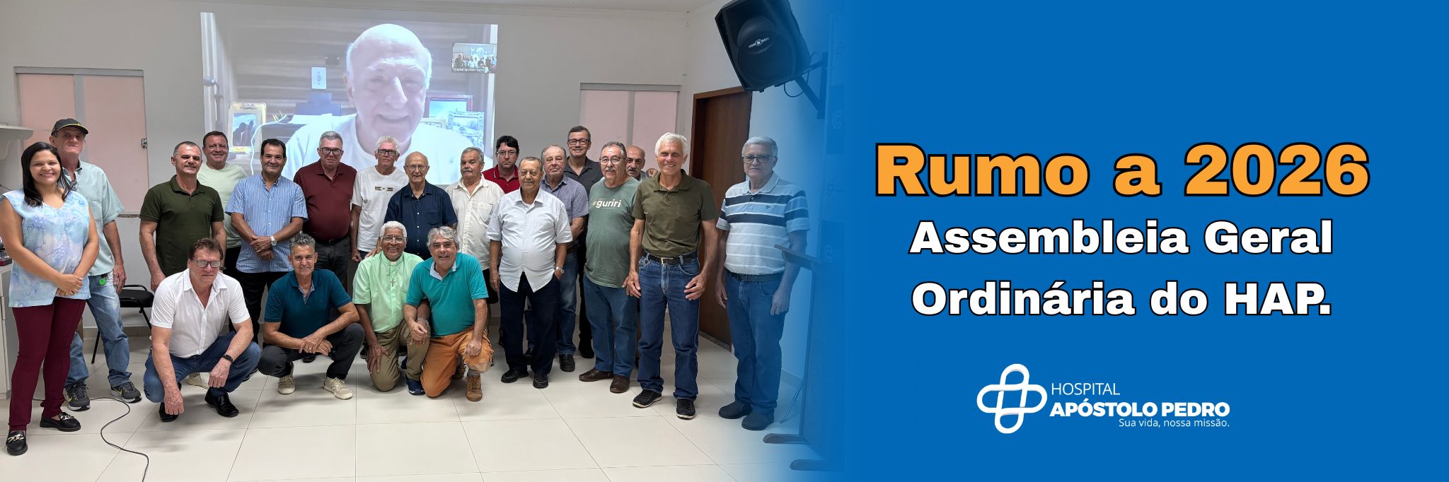 Hospital Apóstolo Pedro realiza Assembleia Geral Ordinária com aprovação de importantes diretrizes para o futuro da instituição