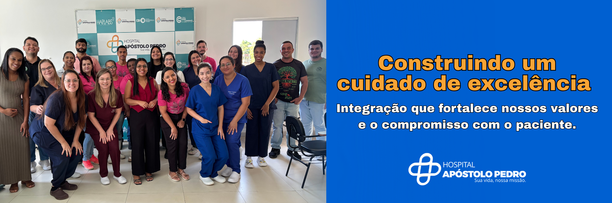 Cuidar de pessoas começa com quem faz o cuidado acontecer