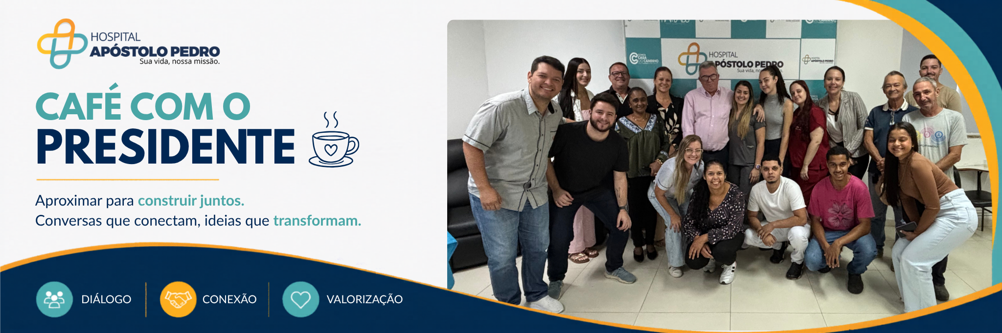 Conectar pessoas também faz parte do cuidar